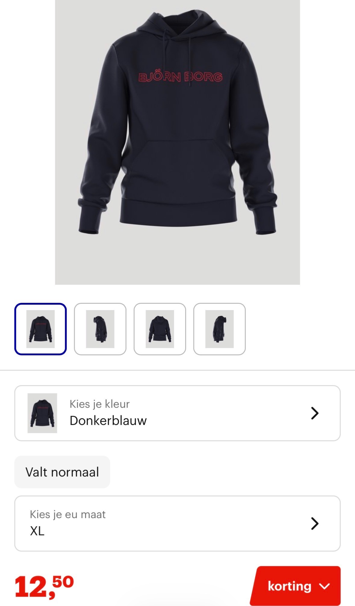 Björn Borg Hoodie -79%