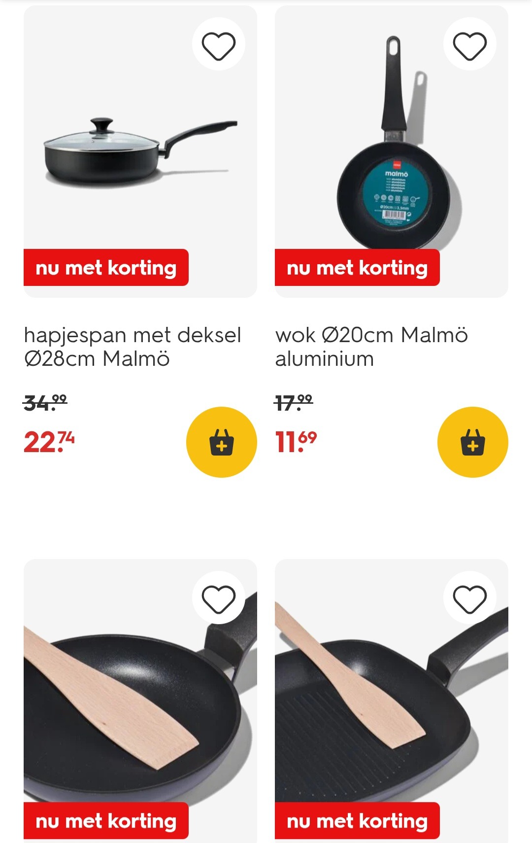 Malmo potten 35% korting
