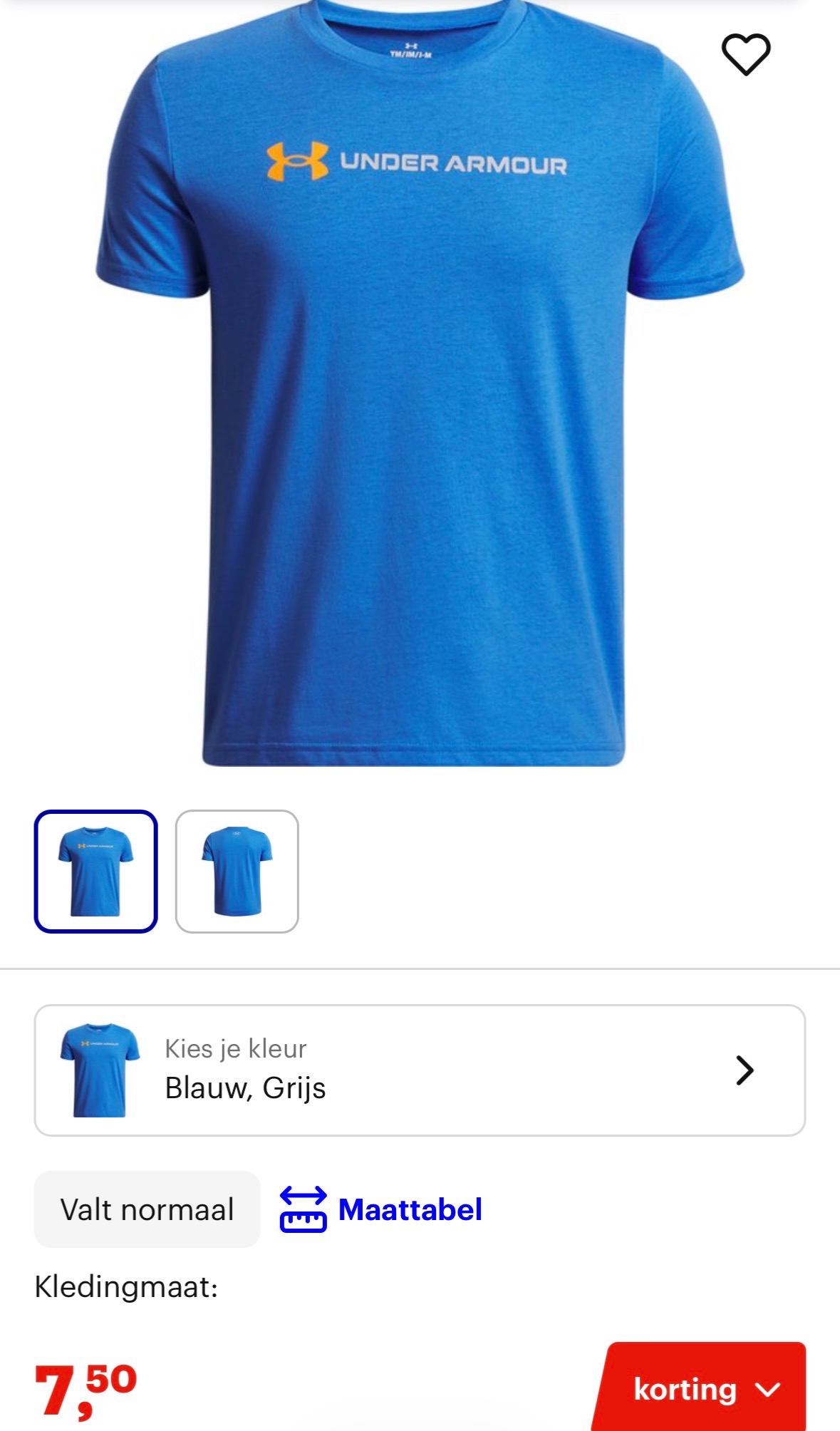 Under Armour sport t-shirt