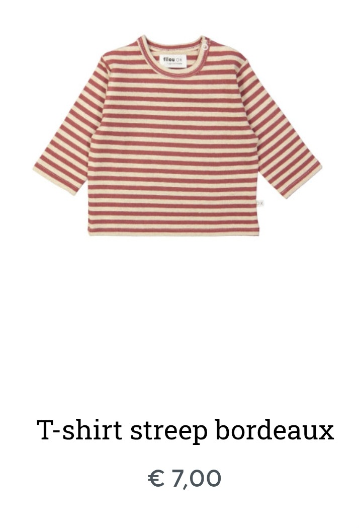 Online outlet bij Filou & Friends