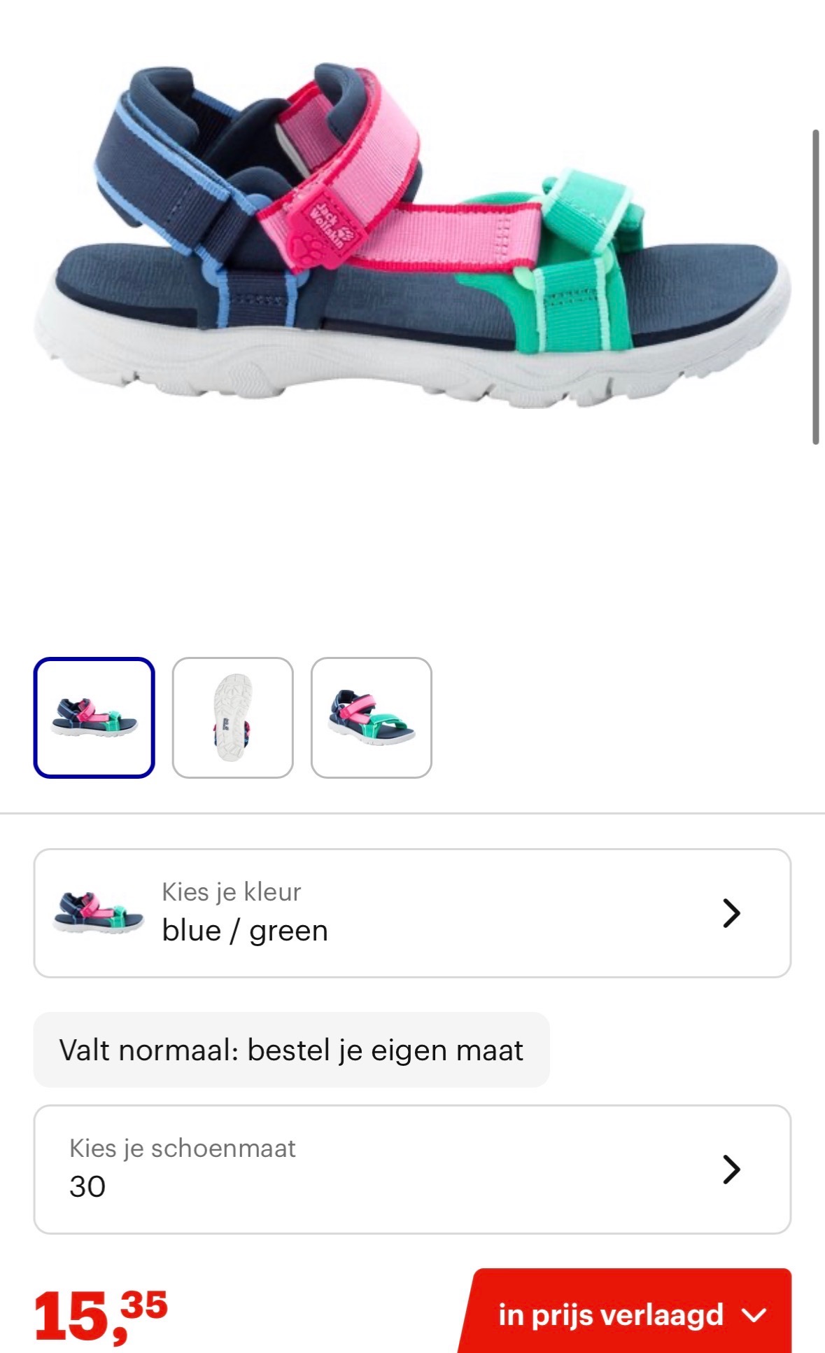 Jack wolfskin sandalen