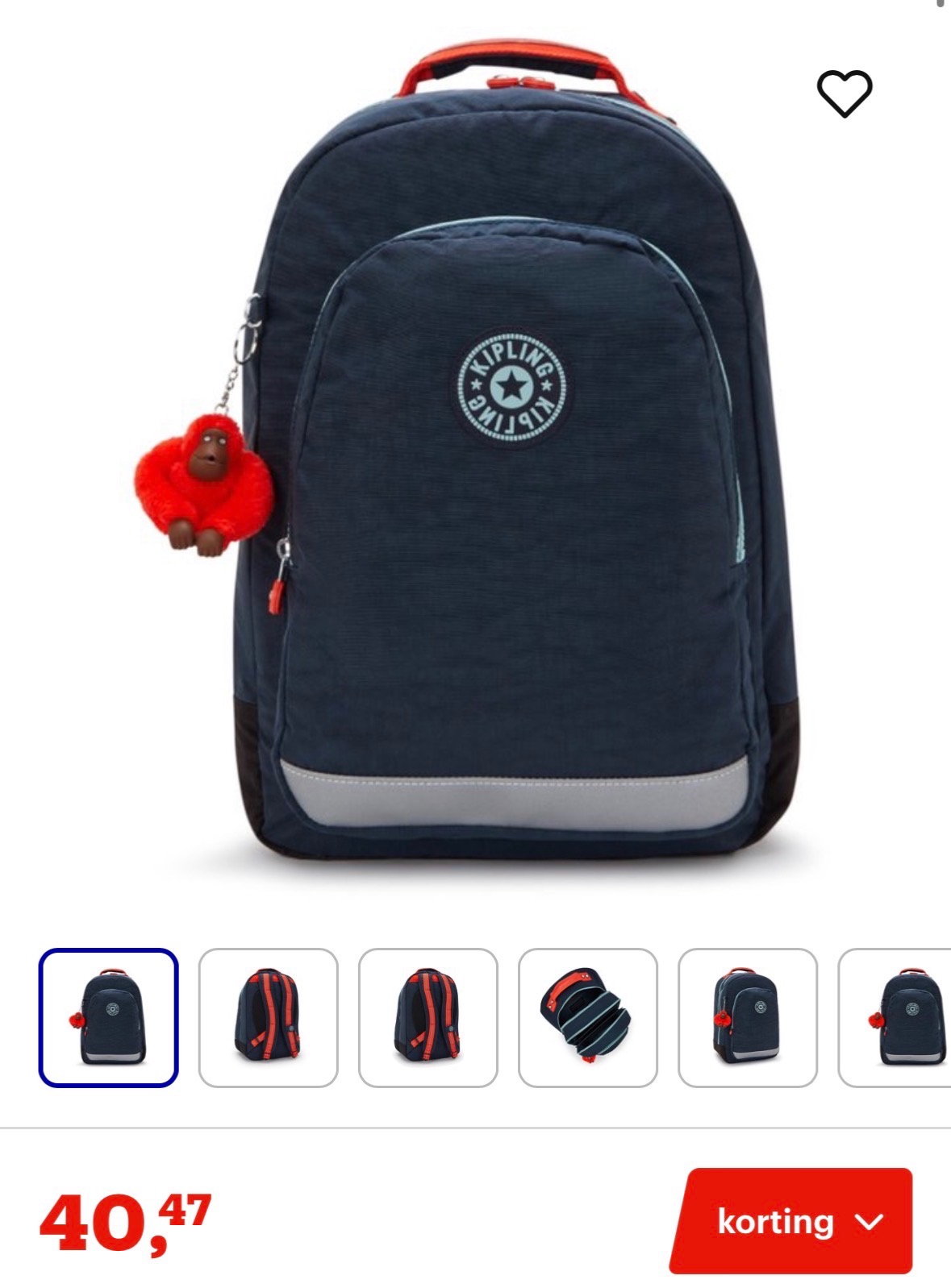 Kipling Rugzak -70%