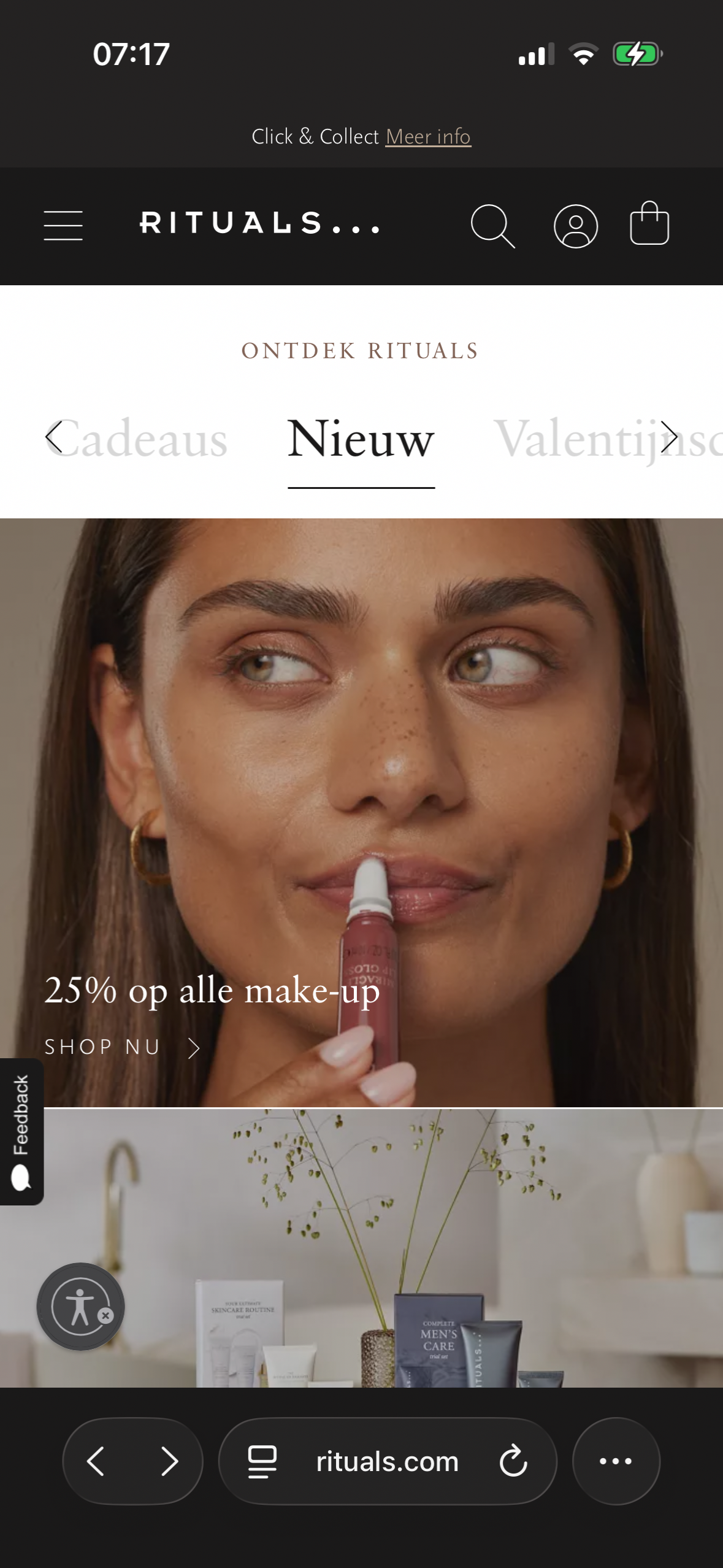 Actie make-up bij Rituals