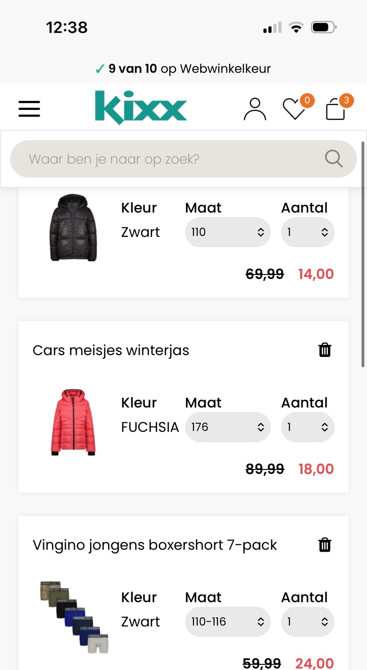 Kortingscode Kixx