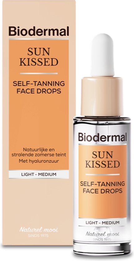 Biodermal Self-Tanning Face Drops - Zelfbruiner gezicht -40%