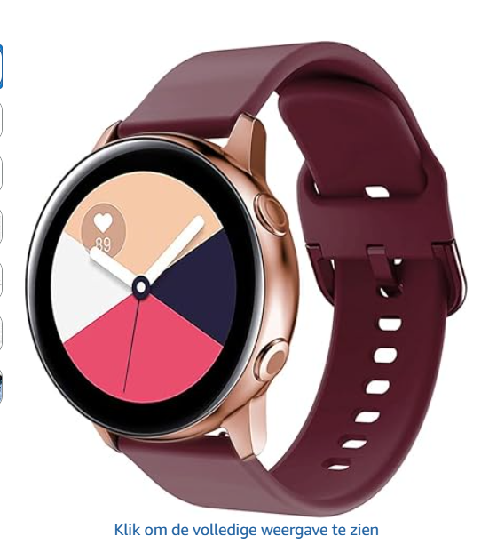 Siliconen armband voor Huawei Watch 5 voor 1.52€