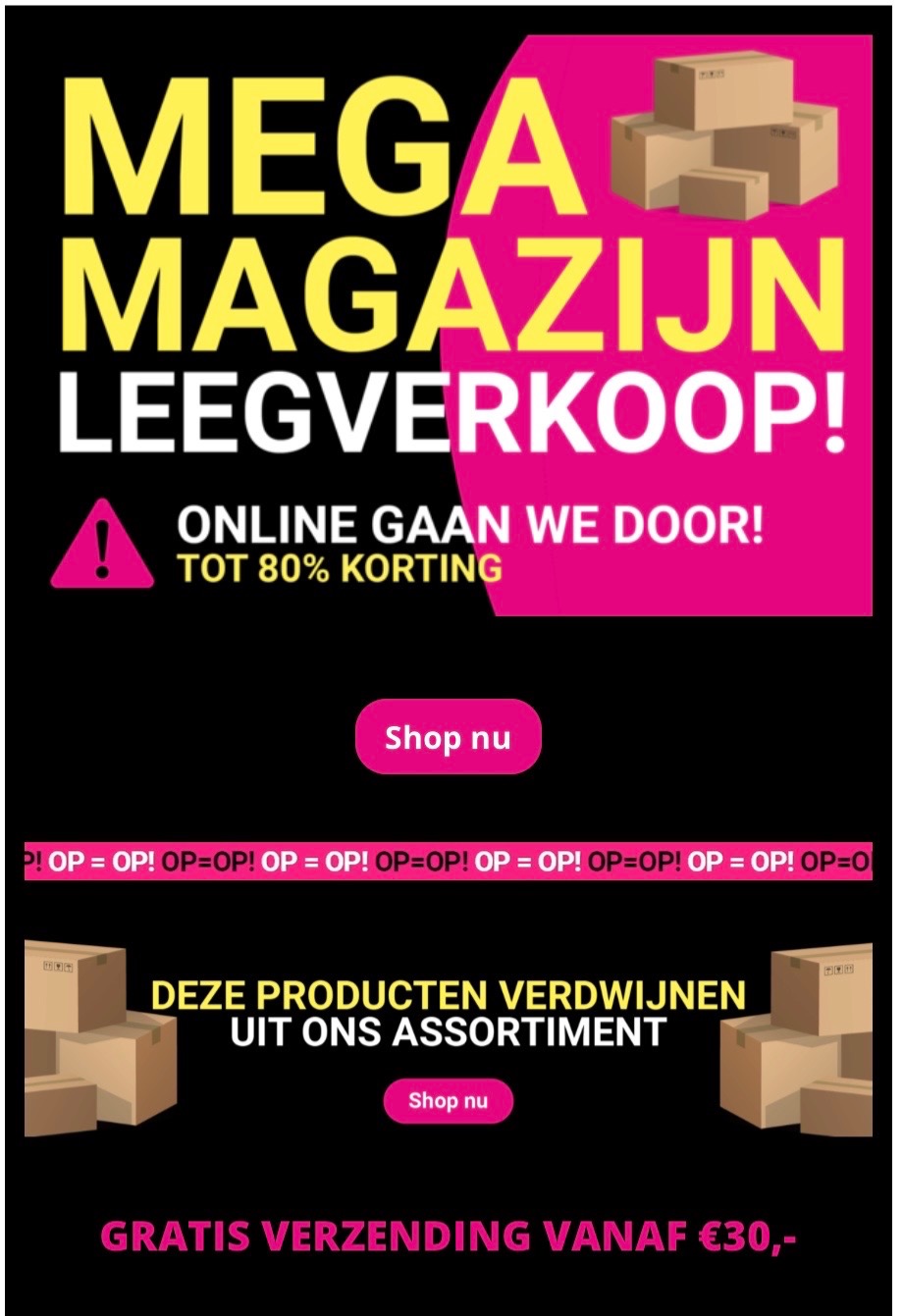 VAN ASTEN babysuperstore stockverkoop tot -80%