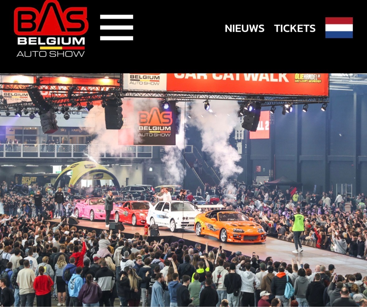 Met korting naar de belgium auto Show flanders expo Gent