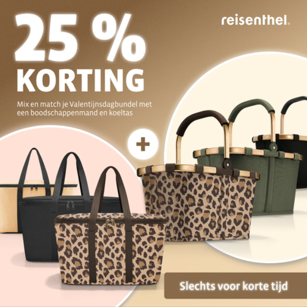 -25% op set van coolerbag en carrybag Reisenthel 💞
