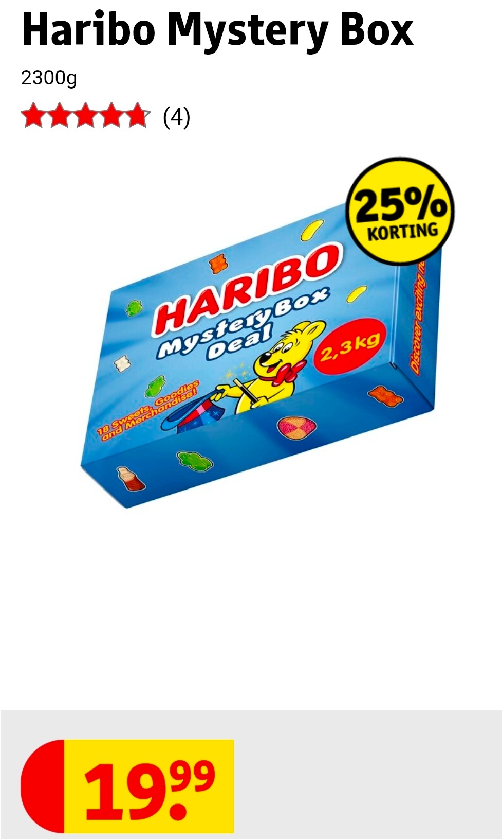 Haribo Mystery Box 2300g