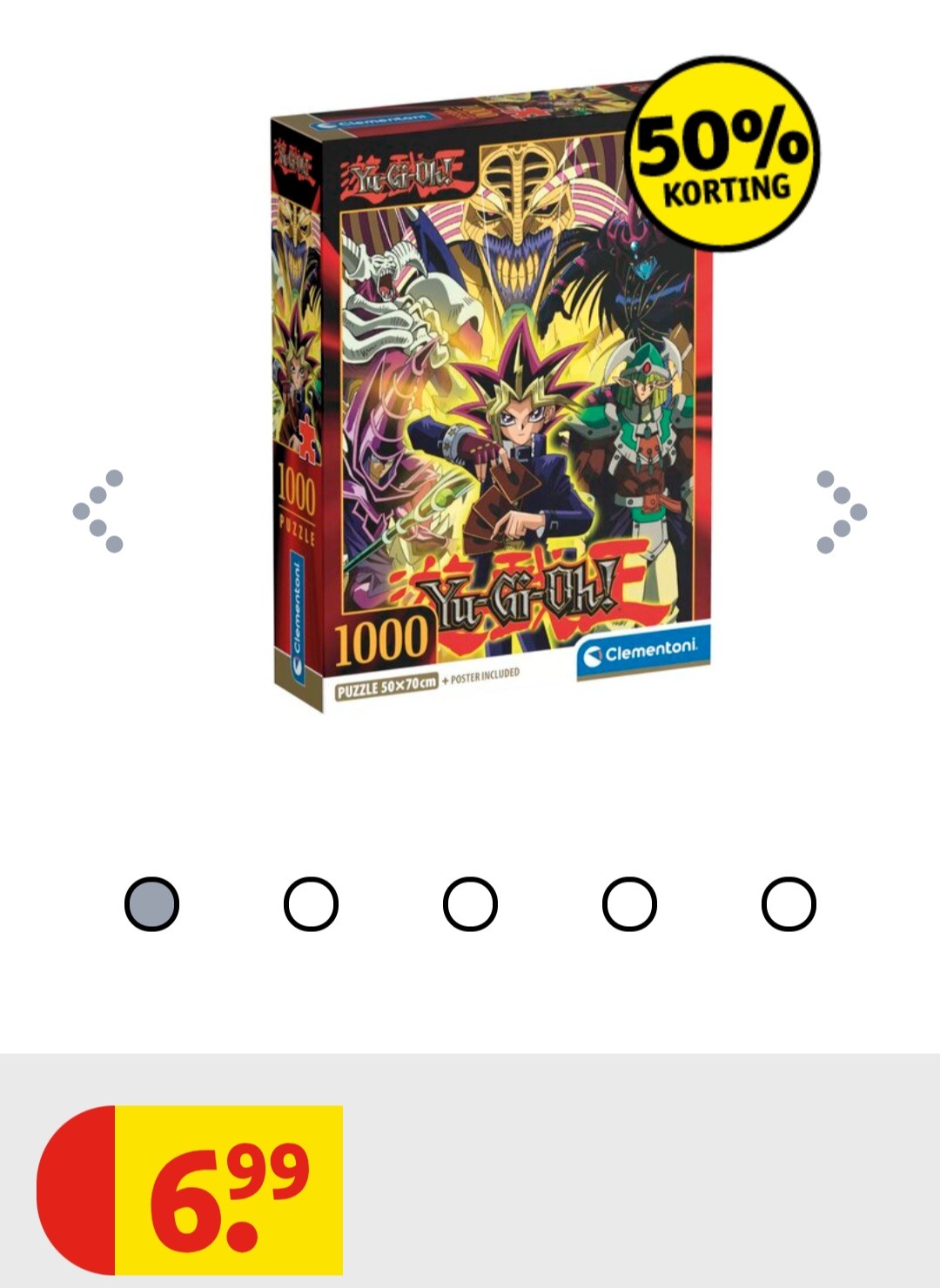 Clementoni Yu-Gi-Oh! Puzzel 1000 stukjes -50%