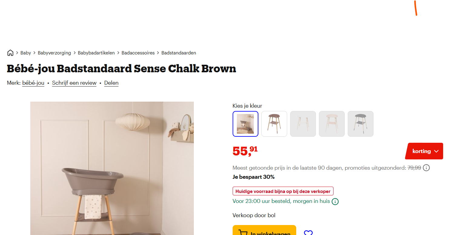 Bébé-jou Badstandaard