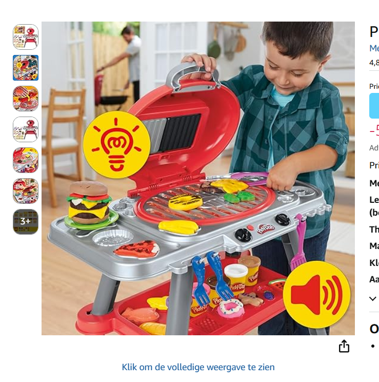 Play-Doh Grill speelset