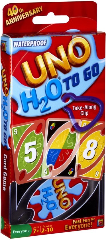 Mattel Games Uno H2O To Go - Kaartspel -37%
