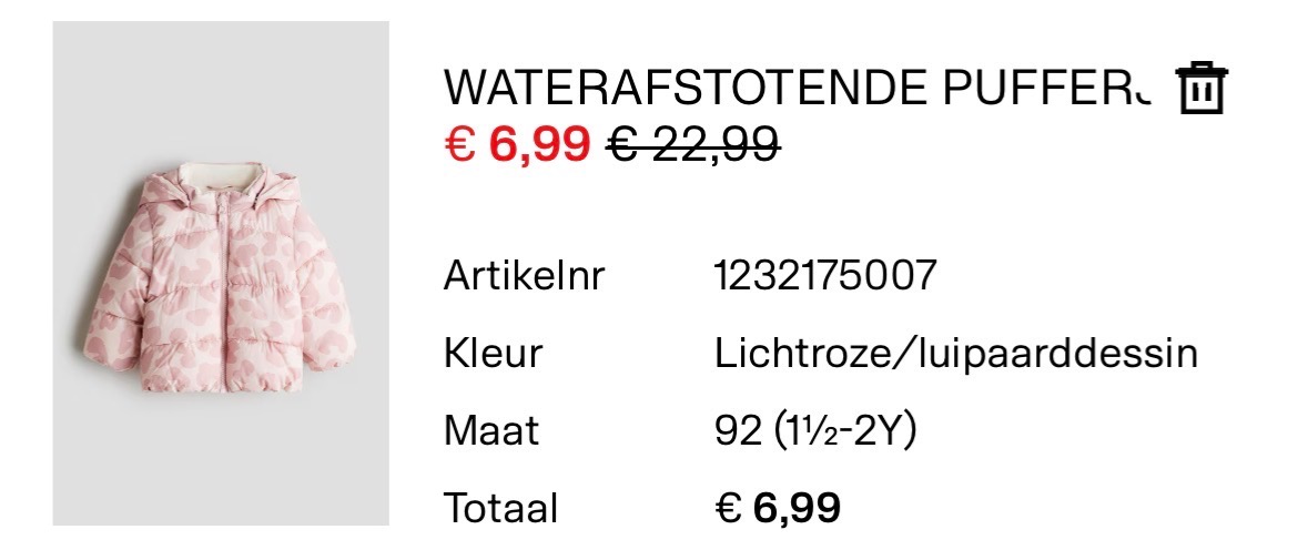 Meisjes Jas H&M -70%