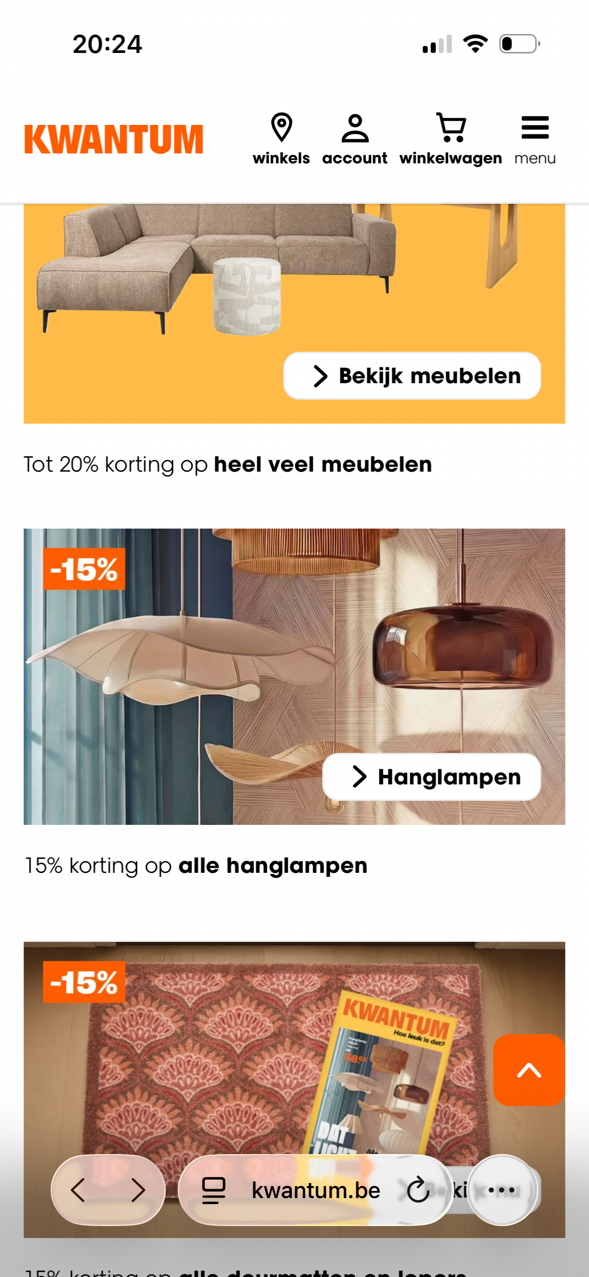 -15% hanglampen