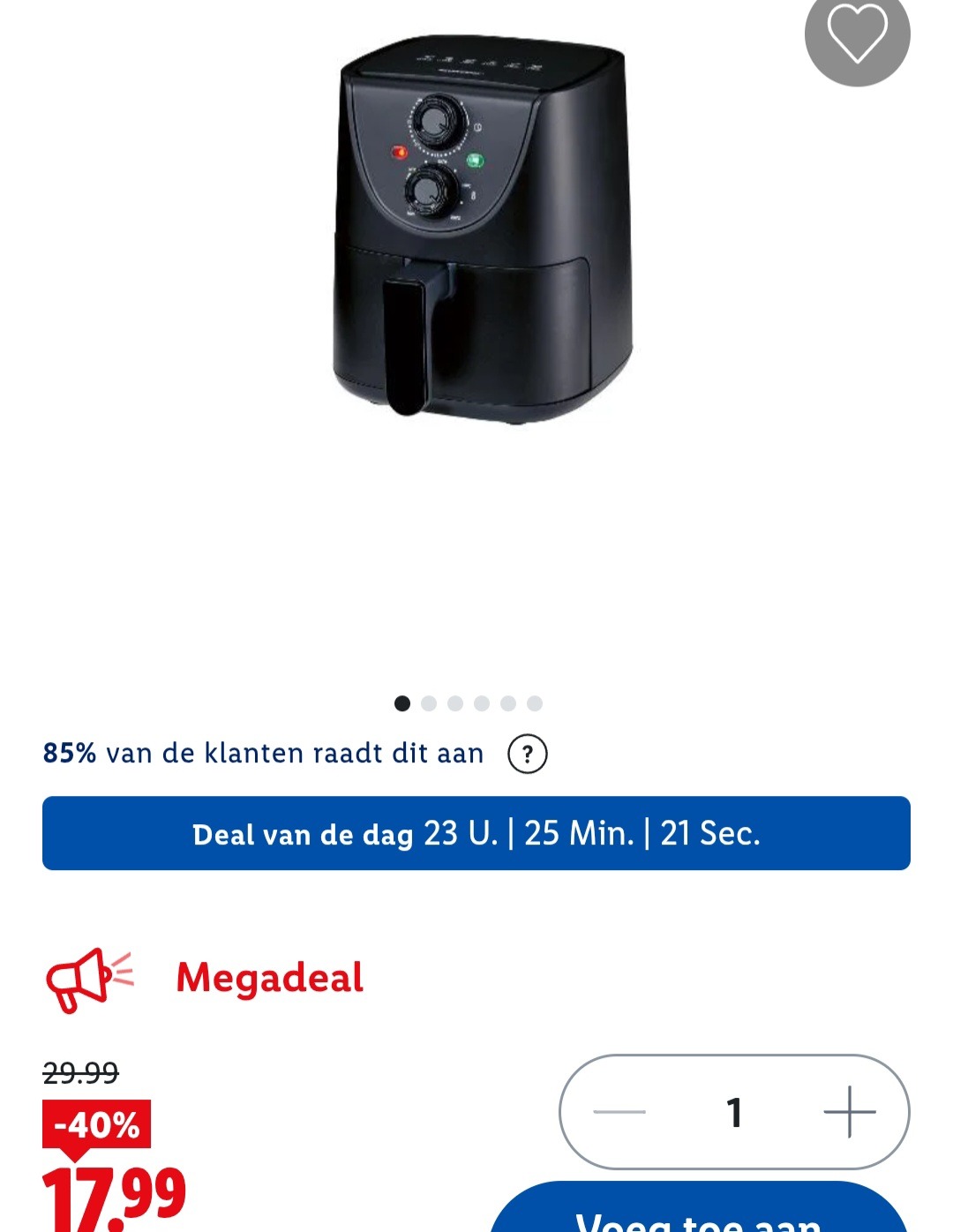 Airfryer -40%