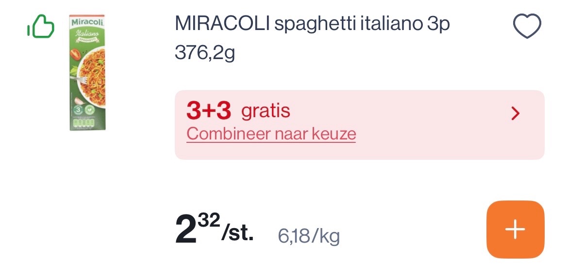 Miracoli pasta’s in mooie promo