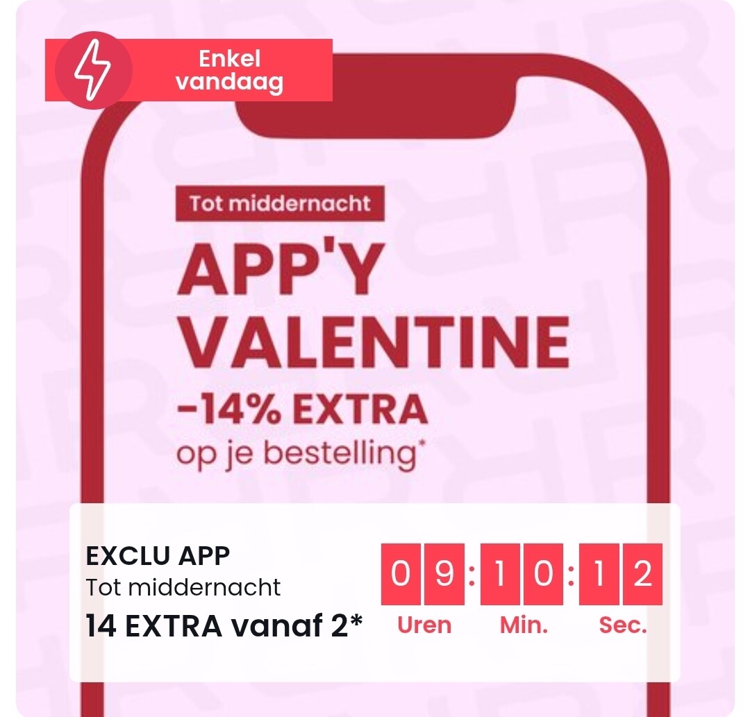 Valentijn bij La redoute