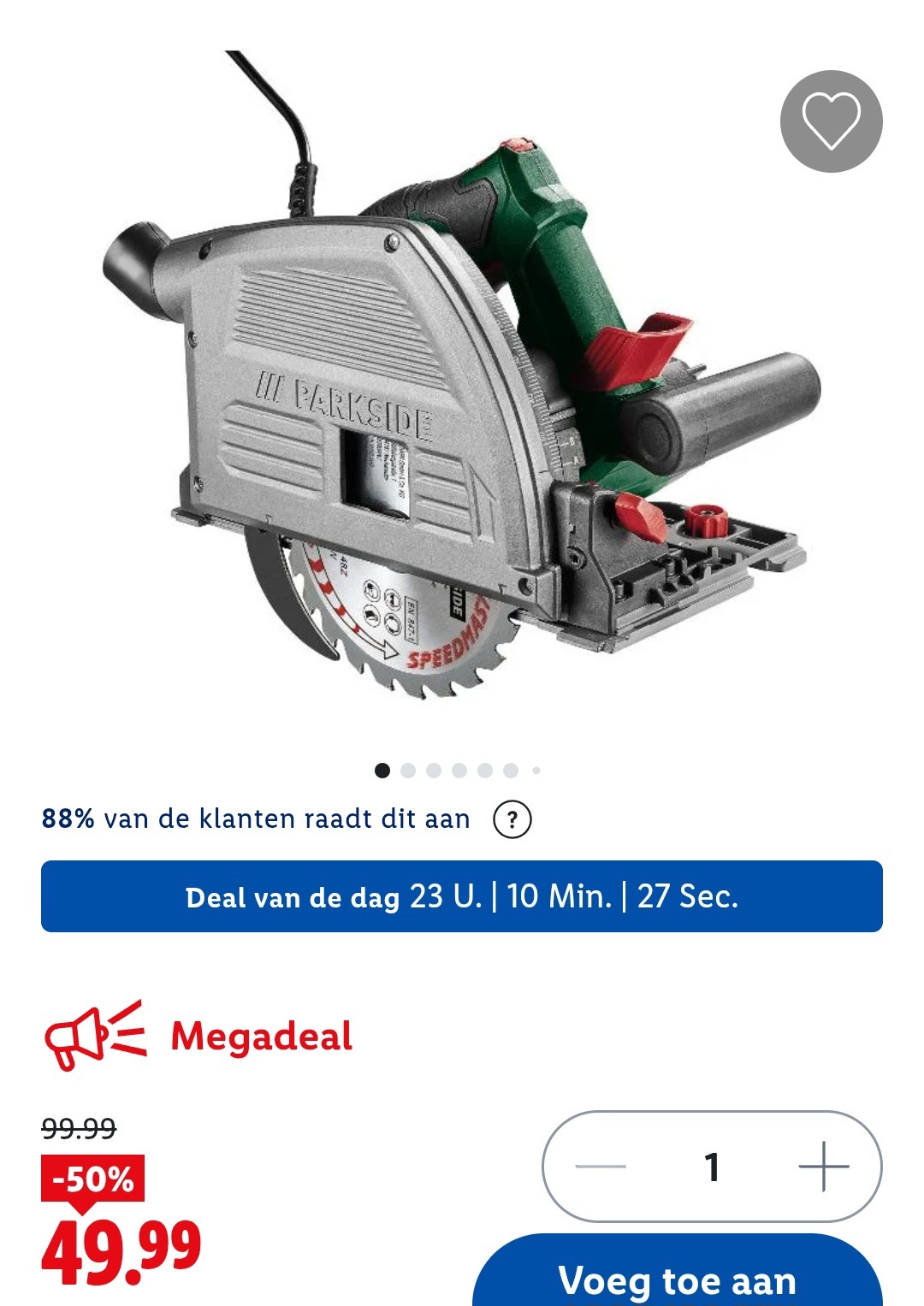 Invalzaag met geleiderail PARKSIDE® PTSS1200 -50%