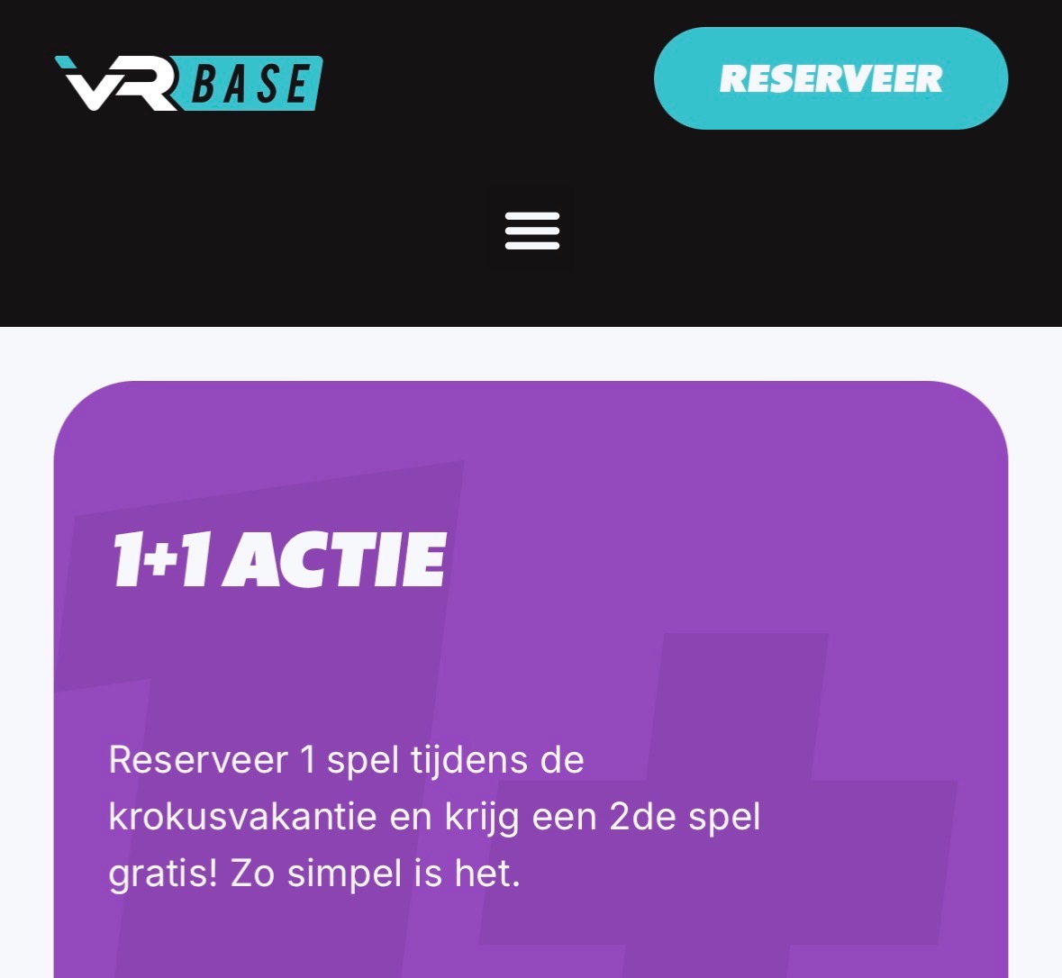 Vr base krokus actie