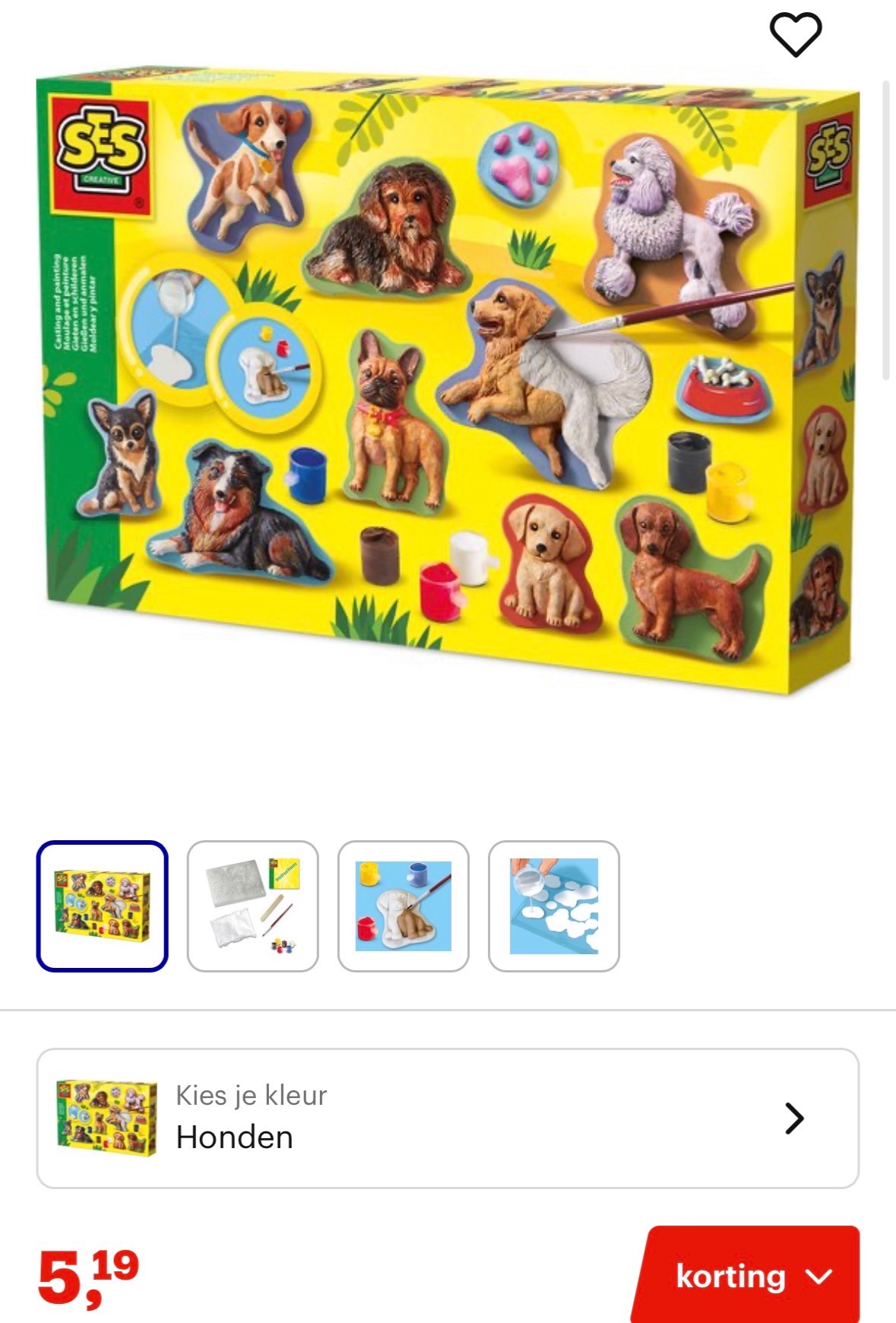 Gieten en Schilderen. SES Creative