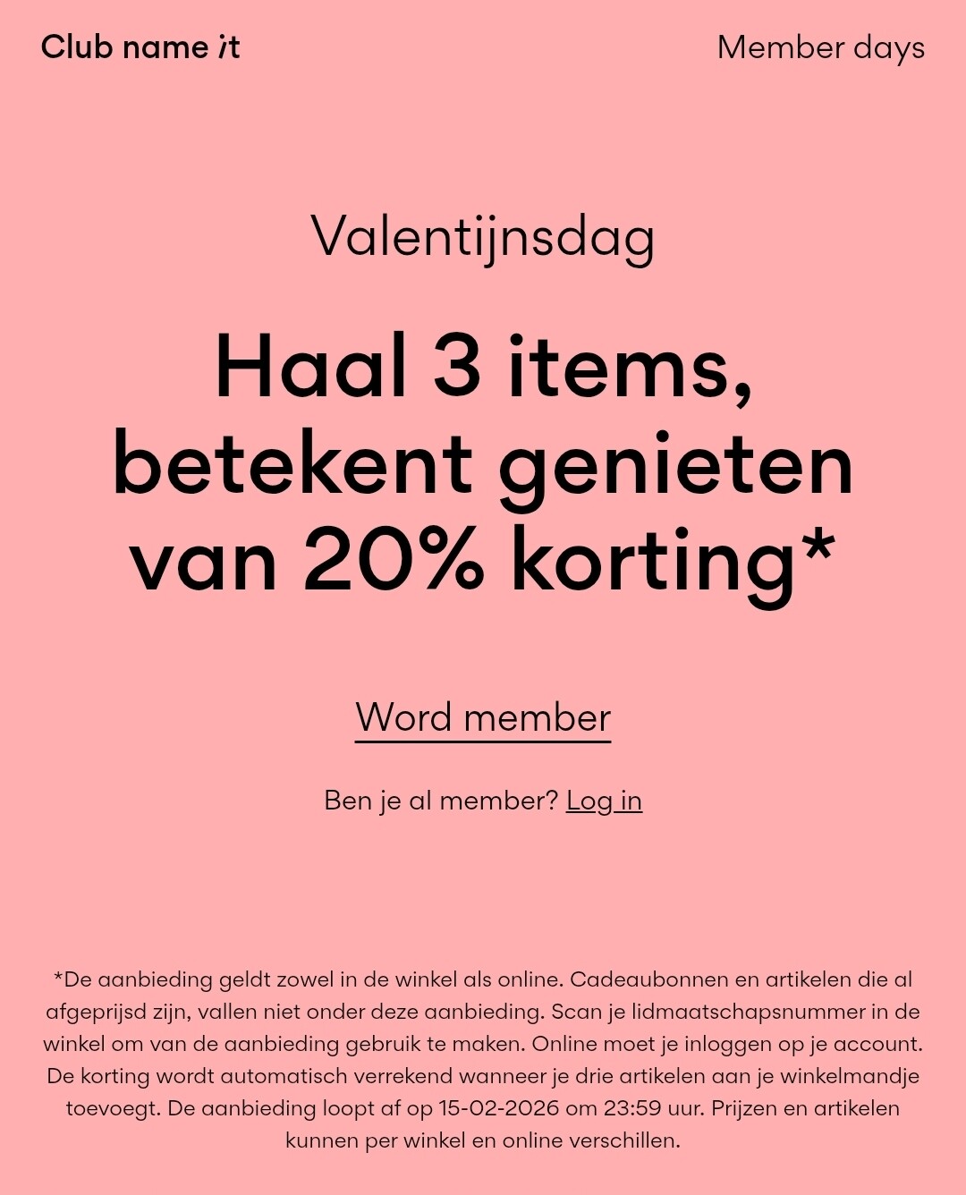 Valentijnsdag bij Name It
