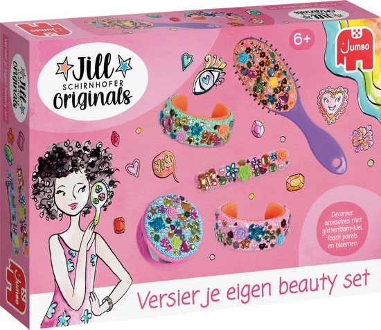 Jumbo - Jill Schirnhofer - Versier je eigen beauty set - Knutselset -32%