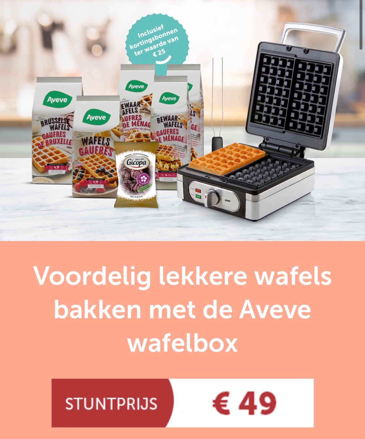 Wafelbox Aveve