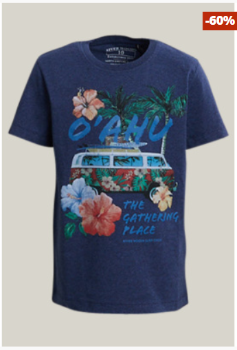 katoenen t-shirts River Woods -60%