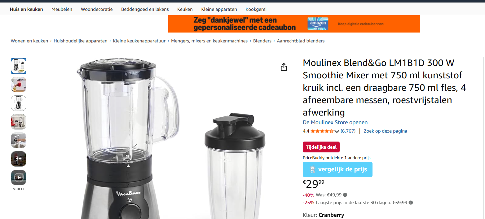 Moulinex Blend&Go