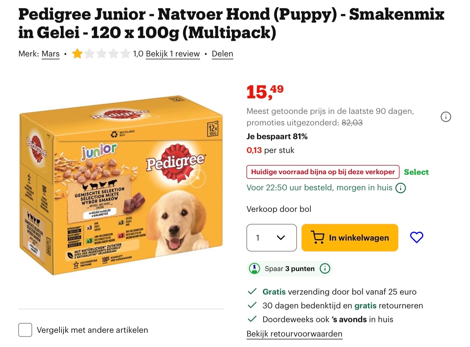 Image of hondenvoeding