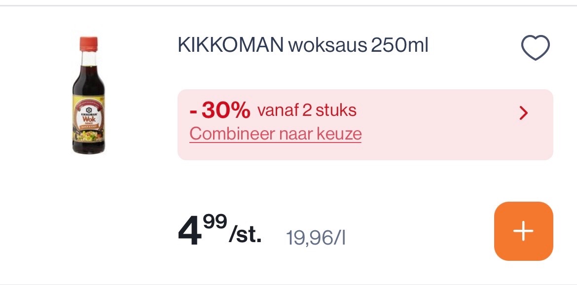 Kikkoman producten in promo + coupon