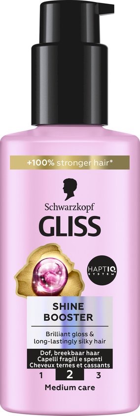 Gliss Liquid Silk - Shine Booster - Haarverzorging - Haarserum - Fruitige Geur - Brilliant Gloss - Dof en Breekbaar Haar
