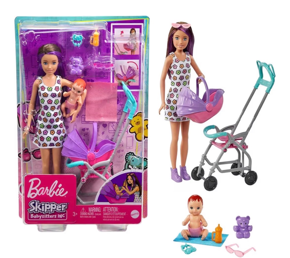 Barbie Babysitter set