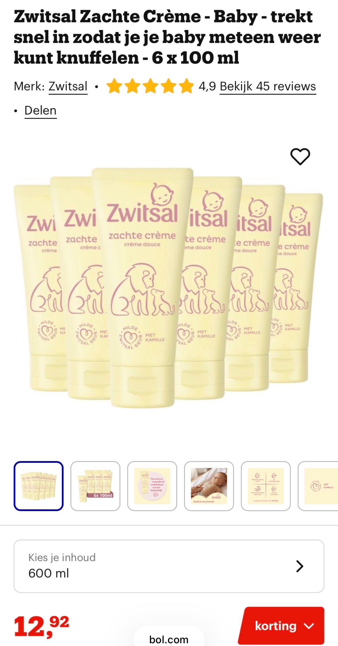 Zwitsal koopjes