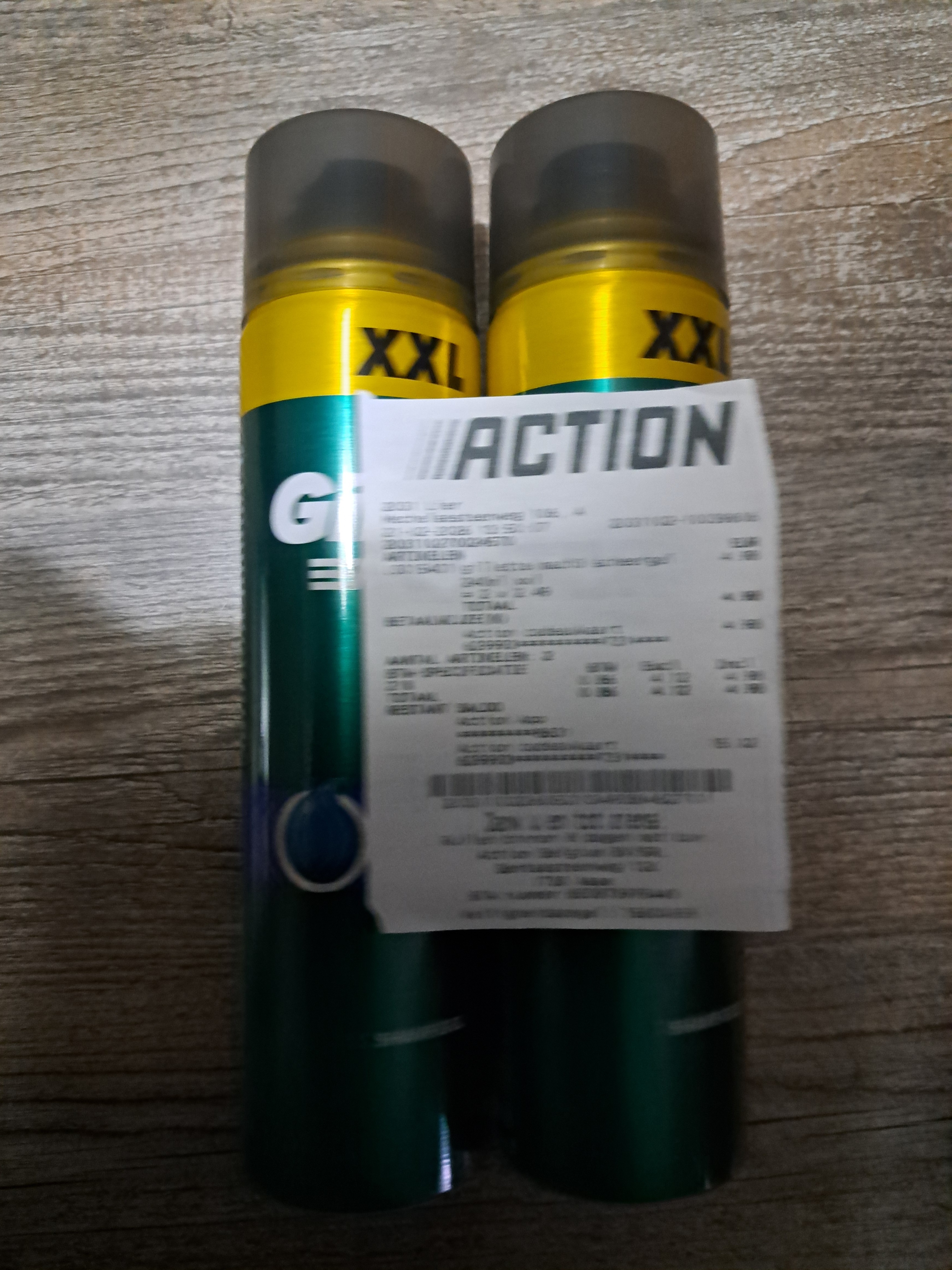 Gillette scheergel xxl