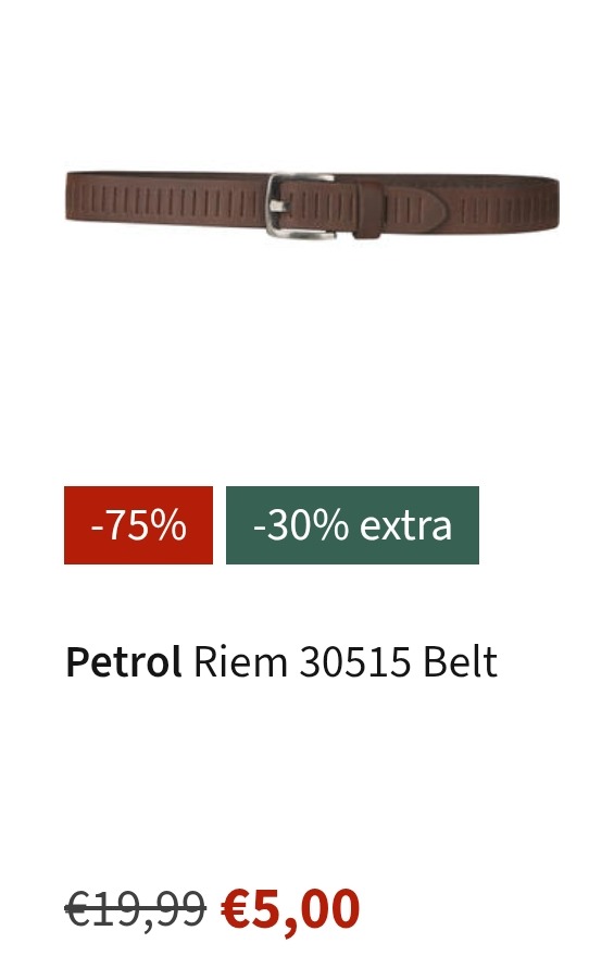 Tot 77% + 30% korting extra