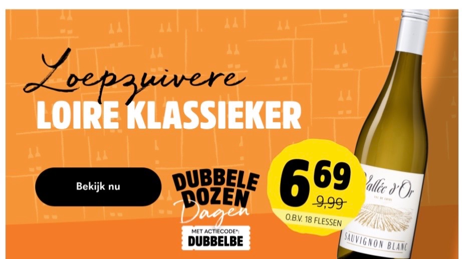 Wijnvoordeel dubbele dozendagen