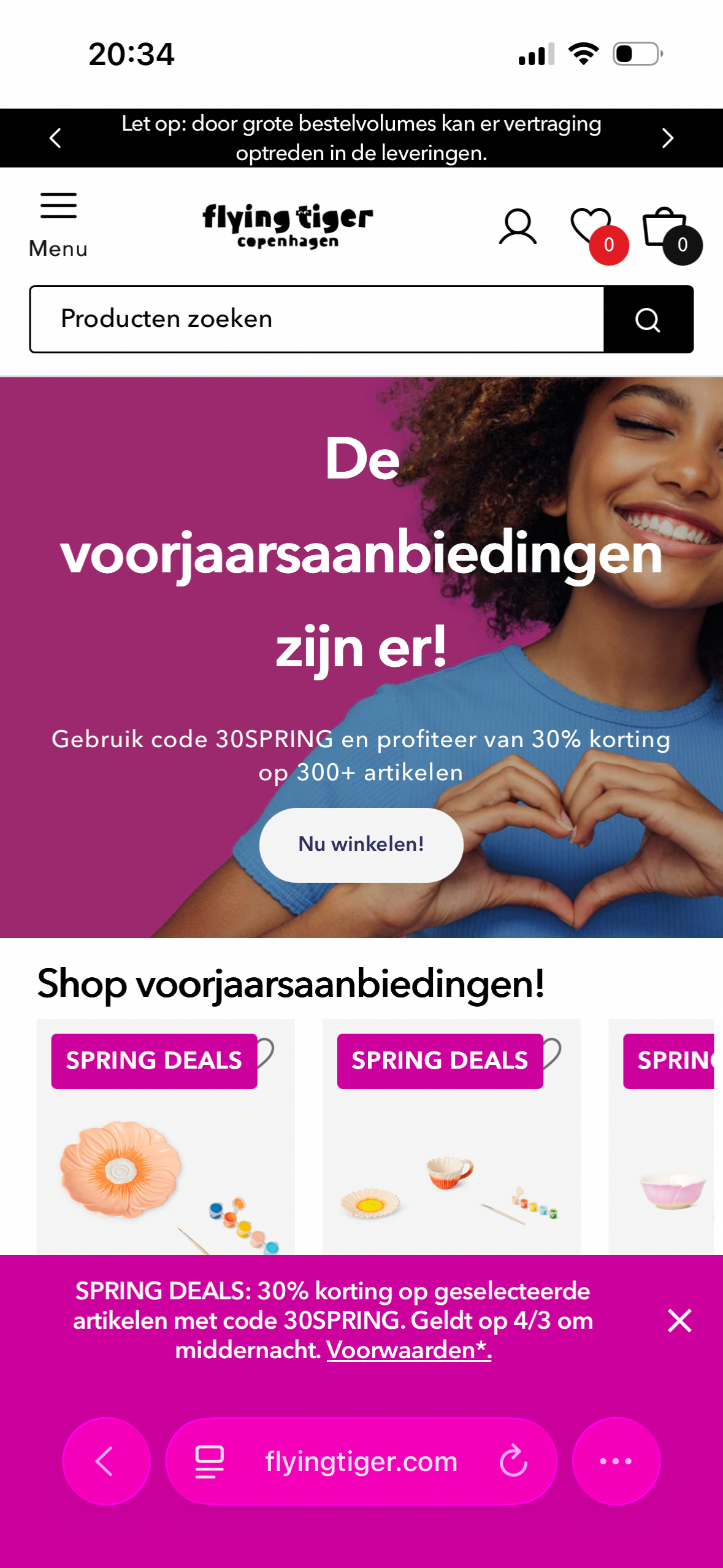 Spring deals