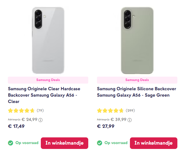 Leuke kortingen in de SALE van Smartphonehoesjes.nl