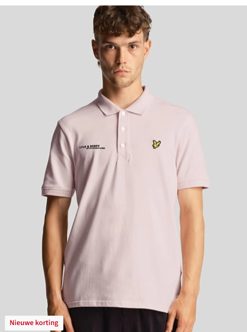 Lyle & Scott polo -81% S en M