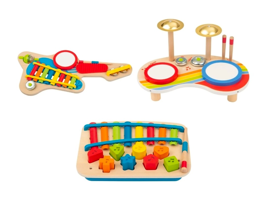 Dagdeal: Lupilu® houten muziekinstrumenten -50%