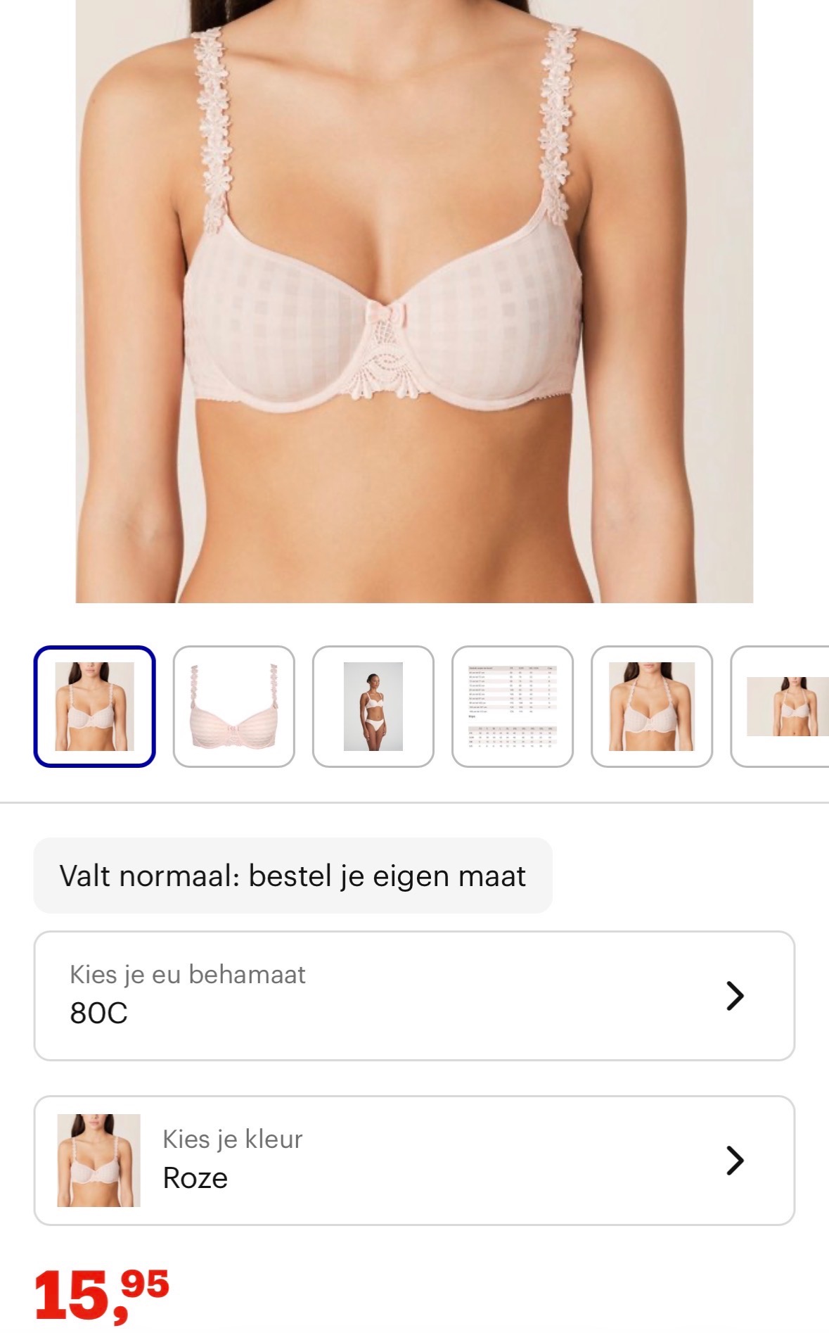 Marie Jo Beugel Bh 80C