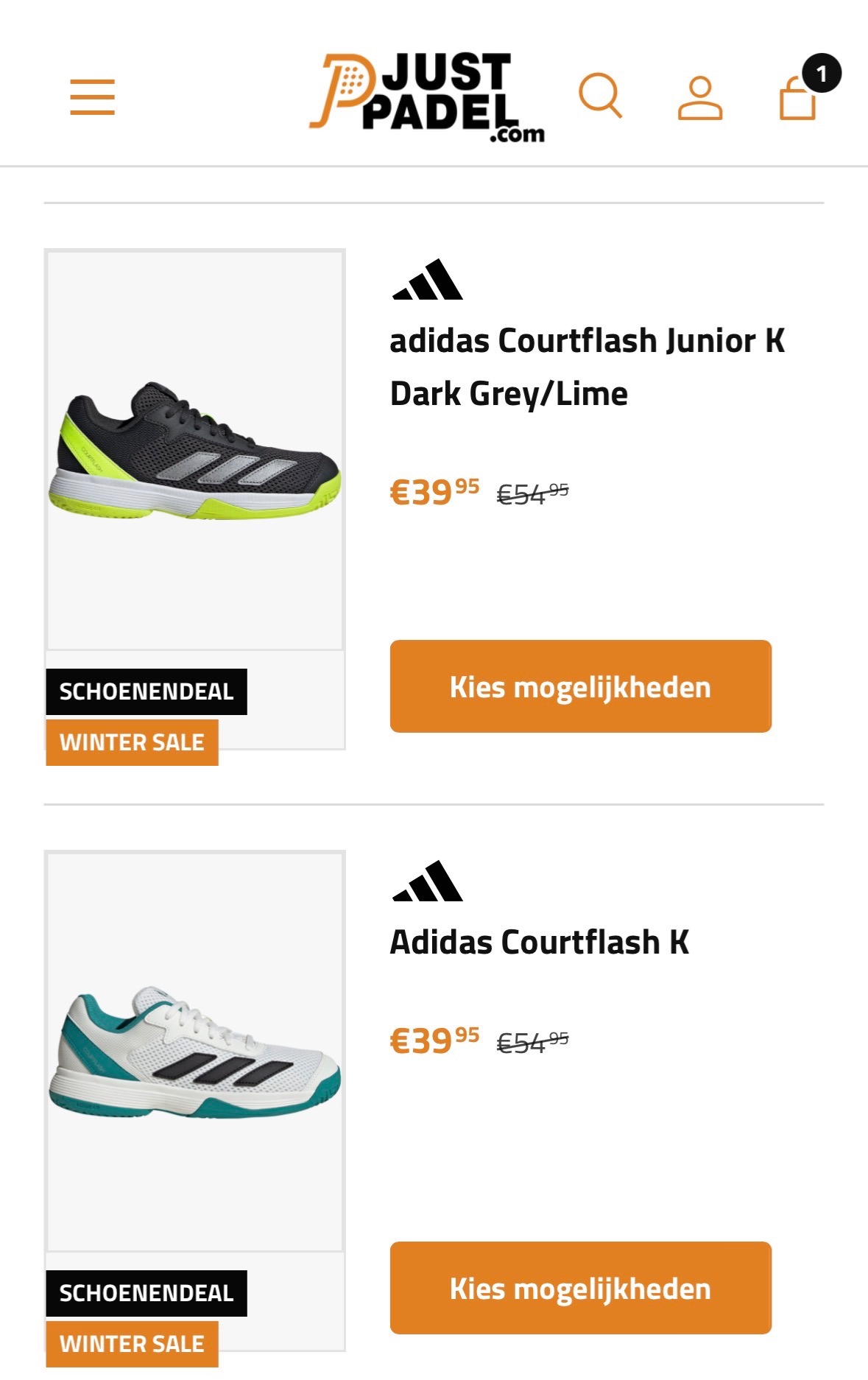 Schoenen weekdeal