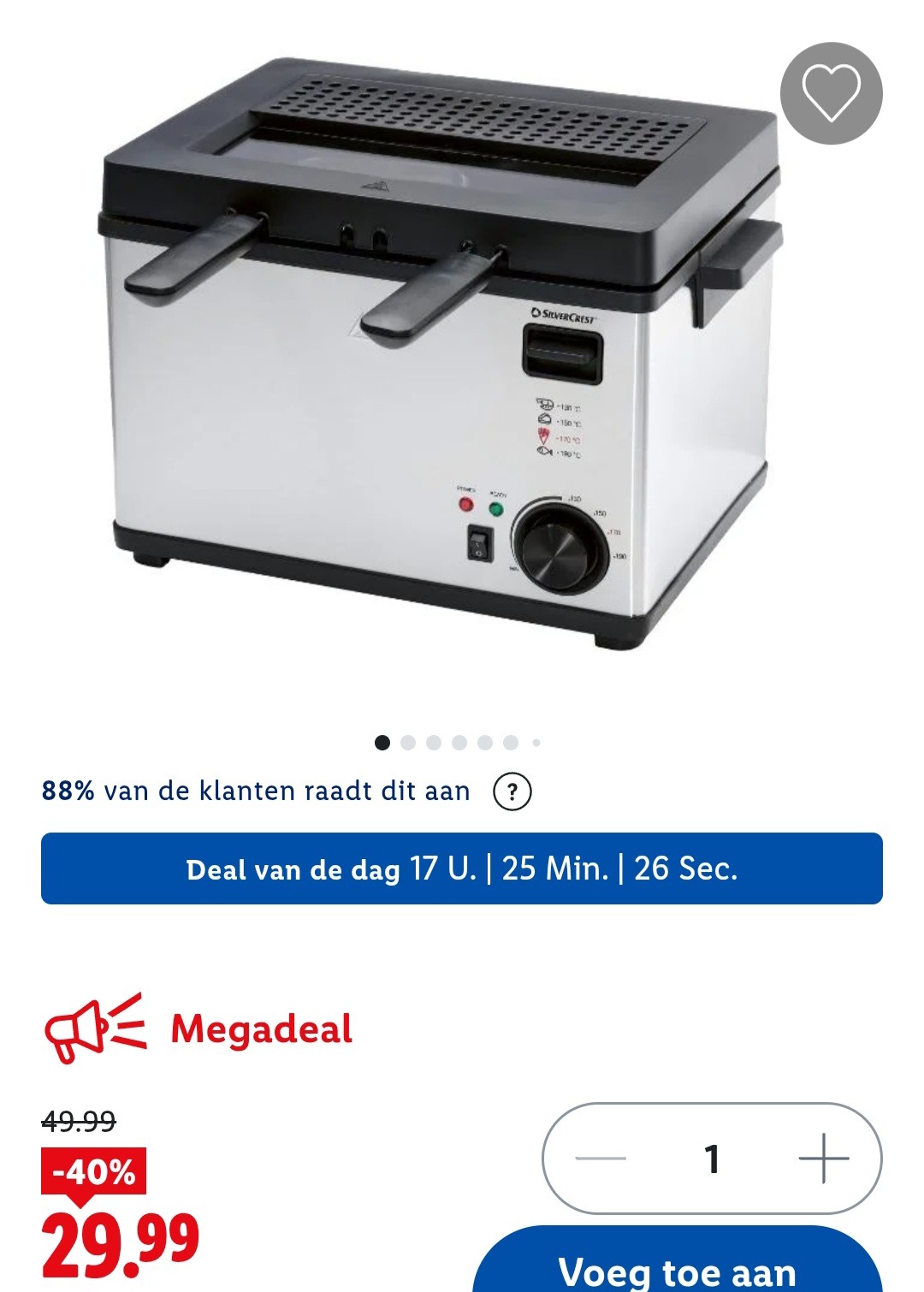 Friteuse -40%