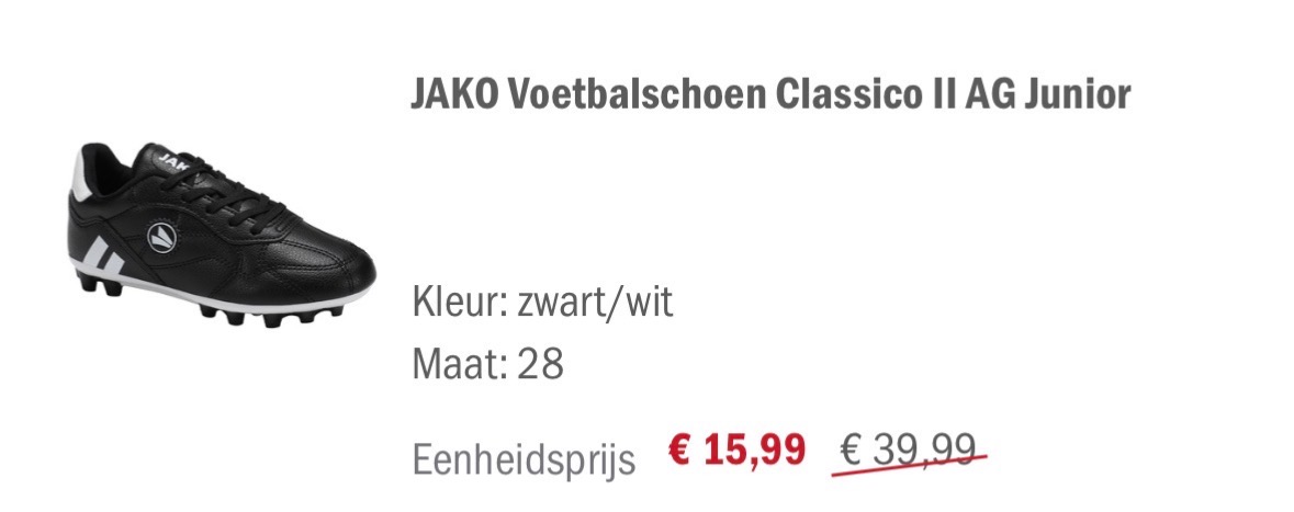 JAKO Voetbalschoen
