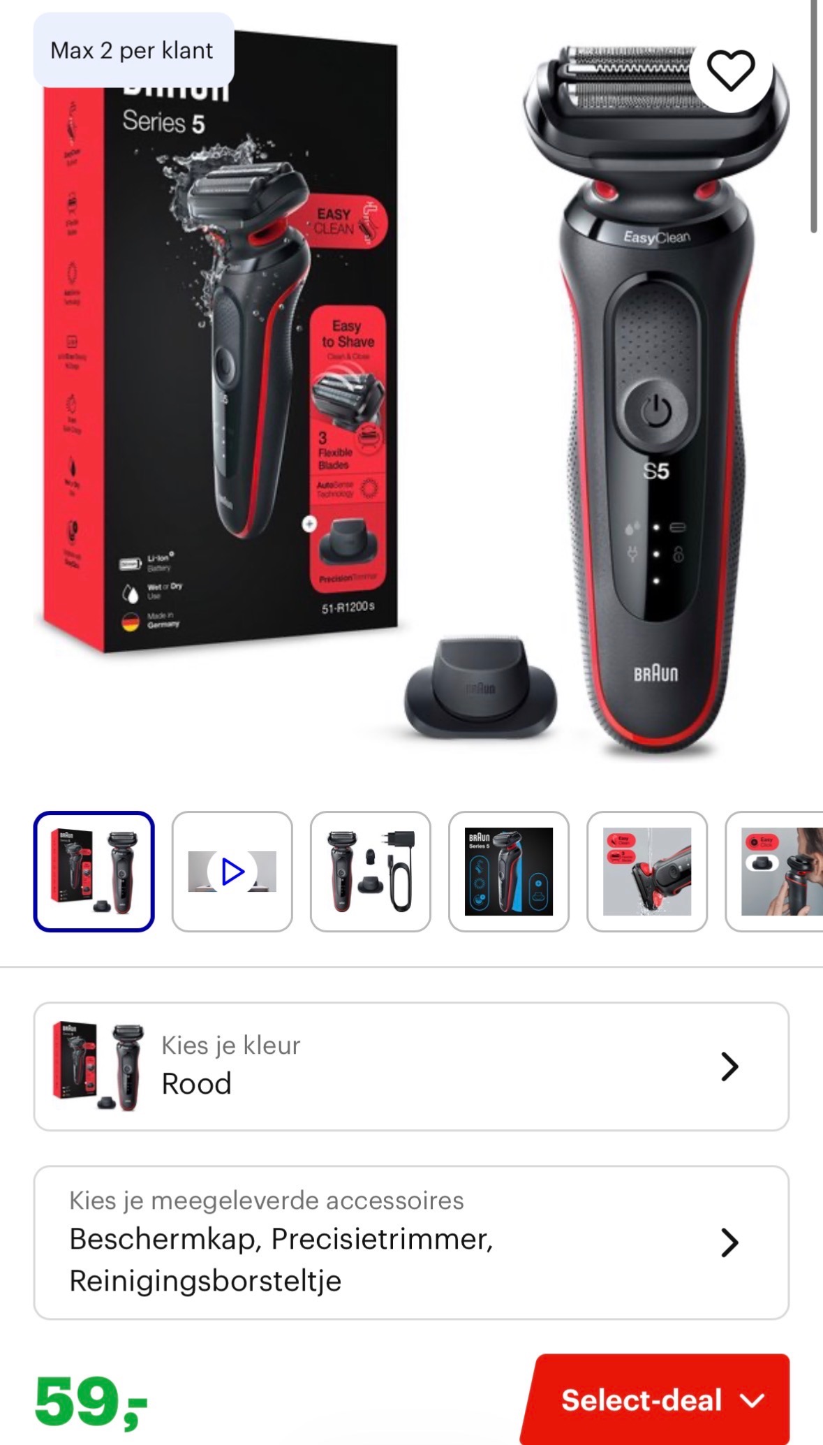 Selectdeal: Braun Series 5 Scheerapparaat