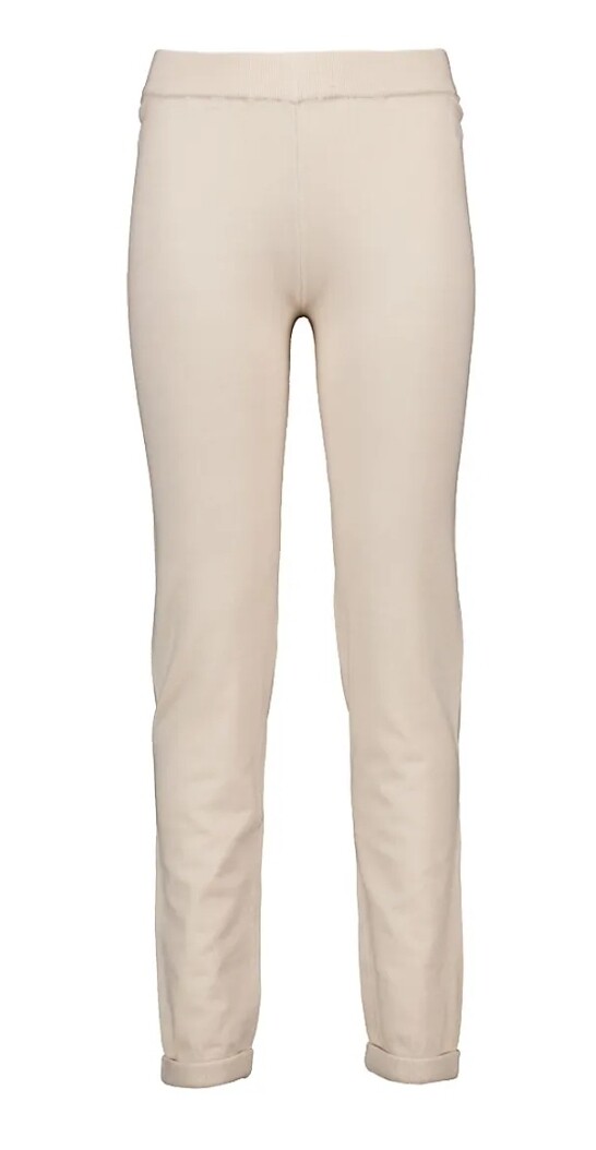 Meisjes joggingbroek beige