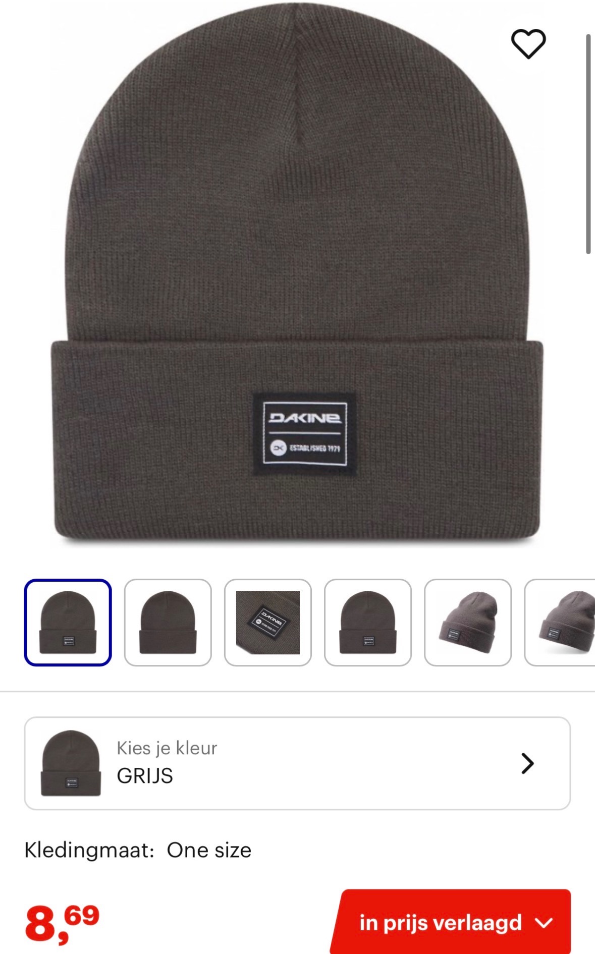 Dakine muts